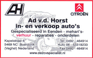 Ad van der Horst